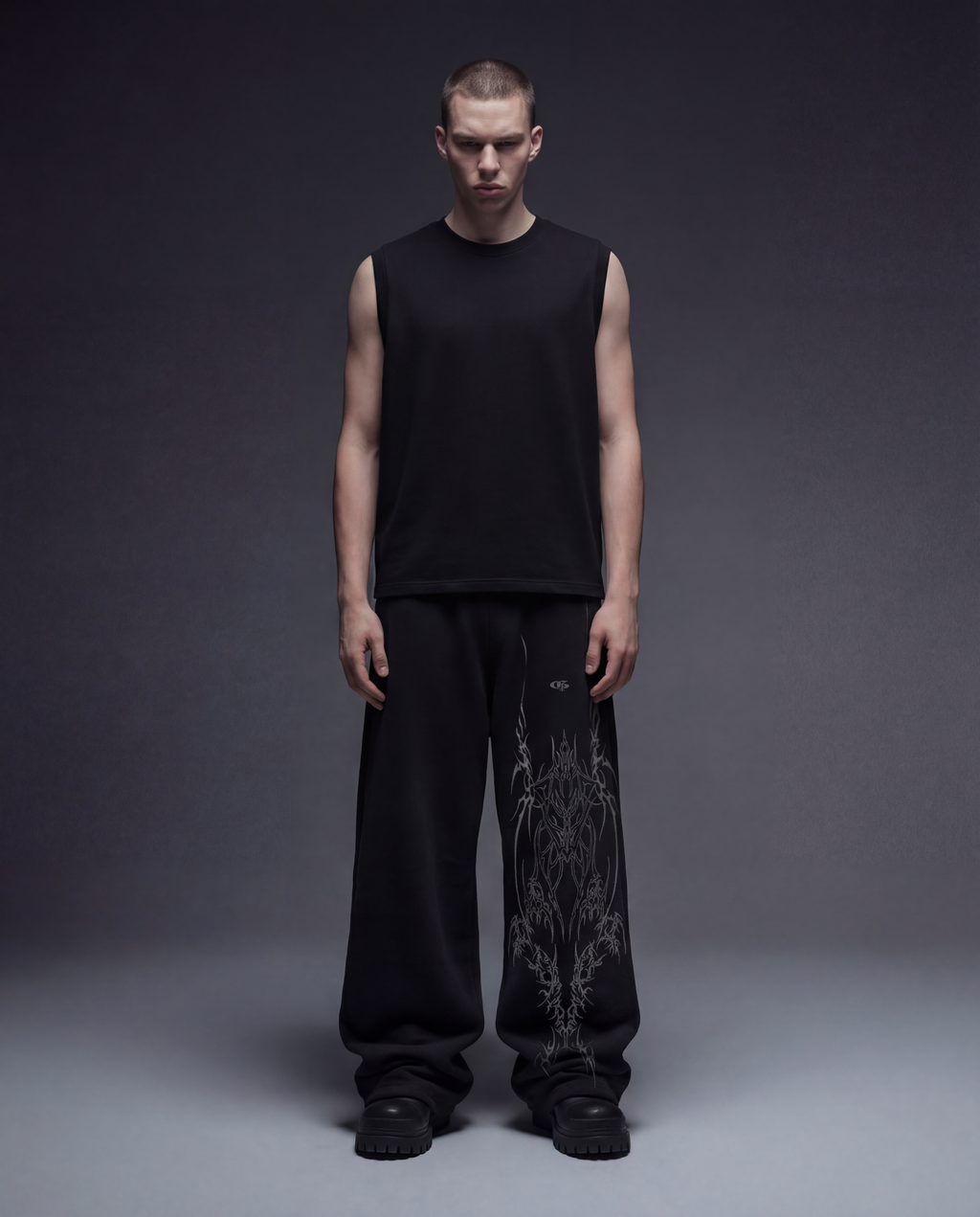 Ancest Unisex Straight Fit Baggy Pants
