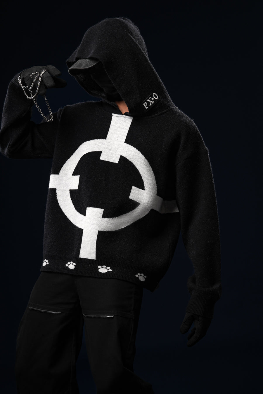 Px-0 Knitted Hoodie